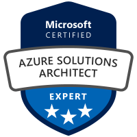 Microsoft Certified: Azure Solutions Architect Expert